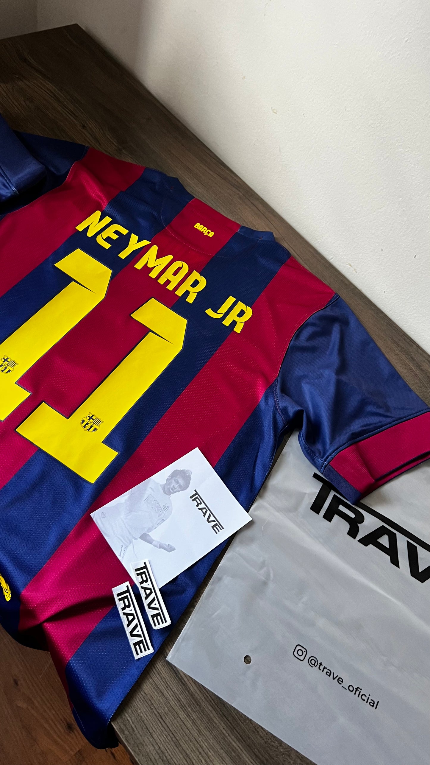 Camisa Retrô Barcelona 2014/15 I