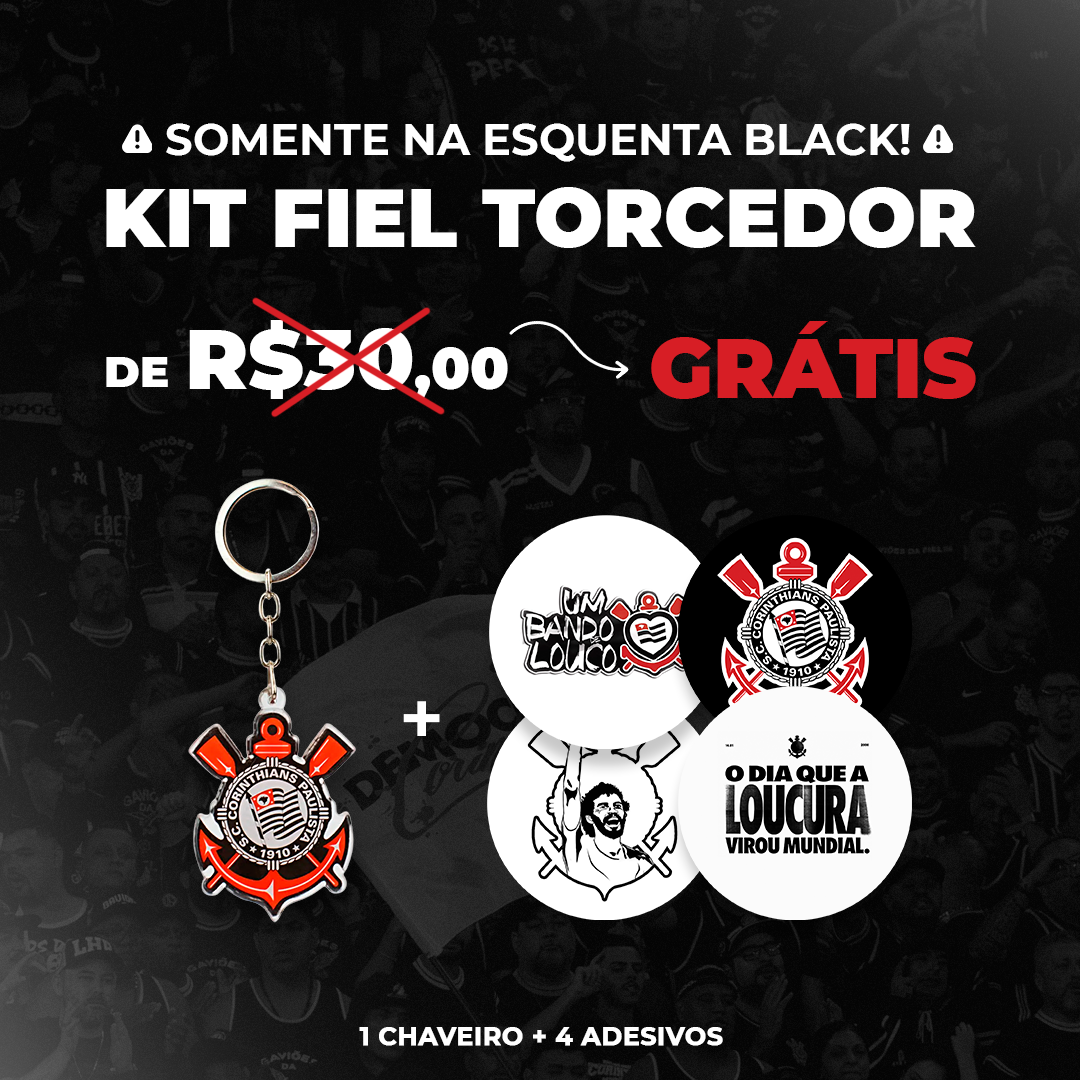 Camisa Goleiro Corinthians "Hugo Souza 1 " 2025/26