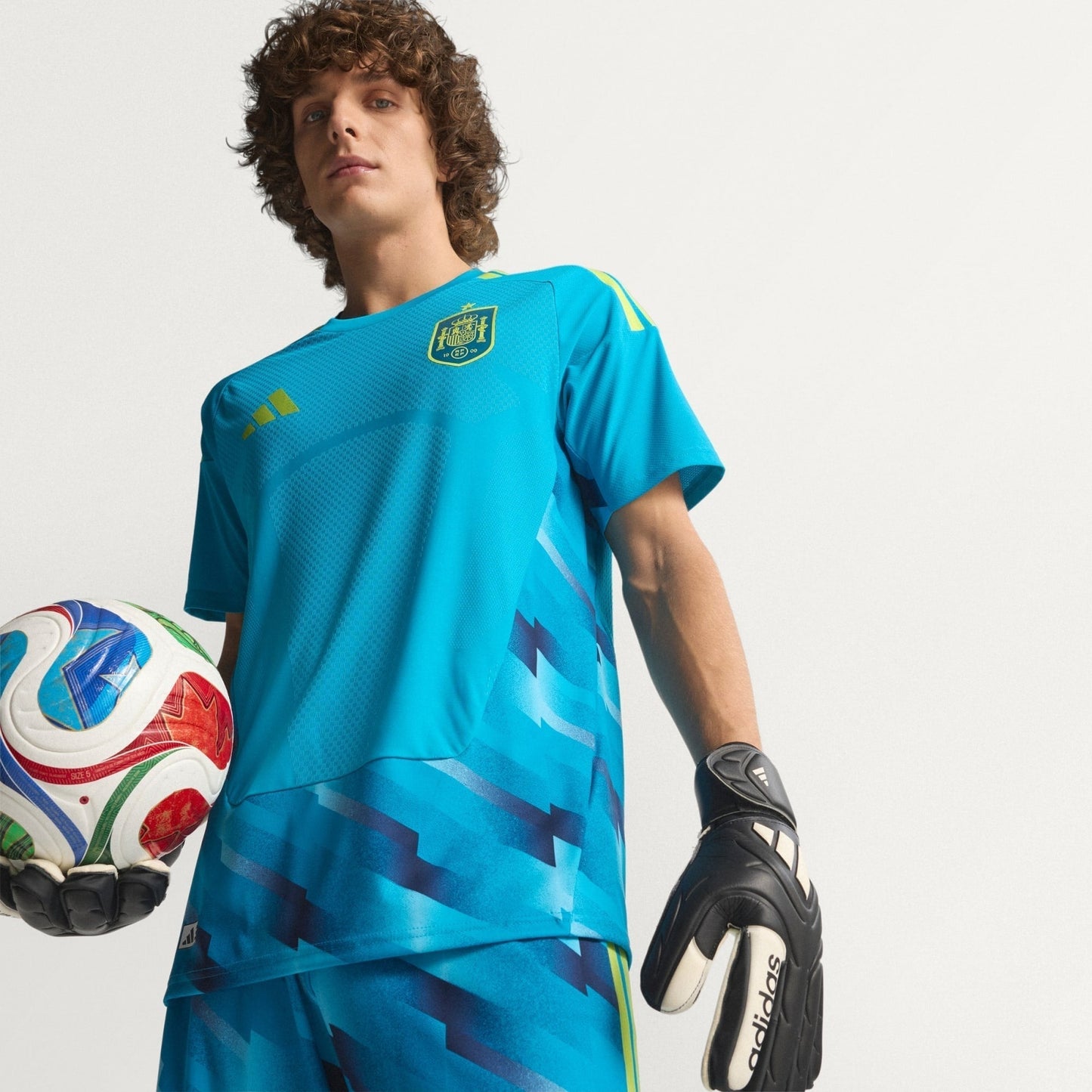 Camisa Espanha 2026 Jogador Goleiro Copa do Mundo