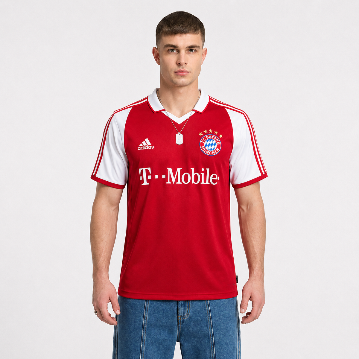 Camisa Bayern de Munique Retrô 2003/04 I Tocedor