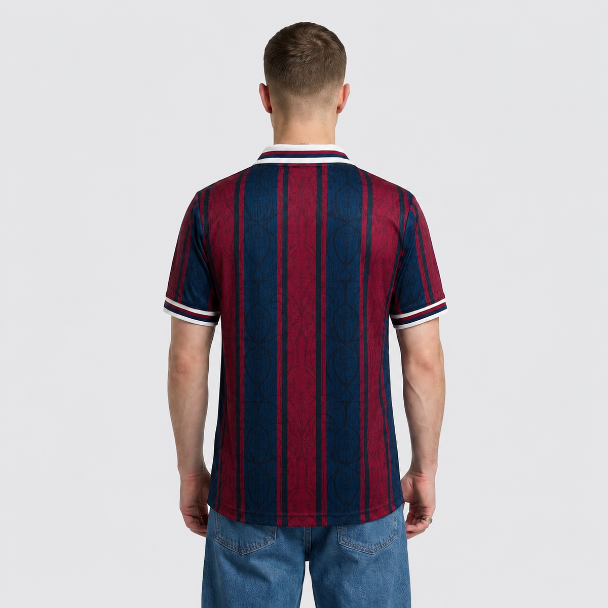 Camisa Retrô Barcelona Edição Comemorativa 125 Anos