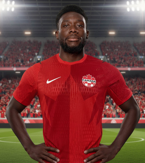 Camisa Canada Jogador Copa do Mundo 2026 I