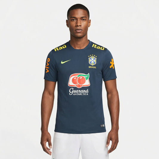 Camisa Nike Brasil Treino Torcedor Masculina