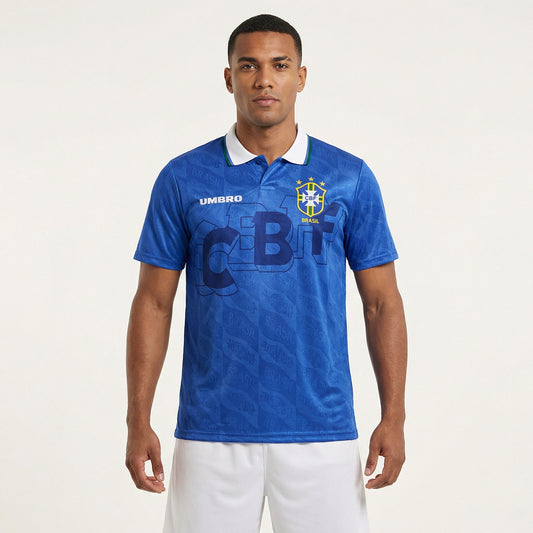 Camisa Umbro Retrô Brasil 1992 Torcedor