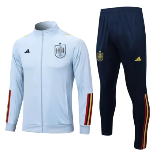 Agasalho de Viagem Seleção Espanha - Masculino - Claro
