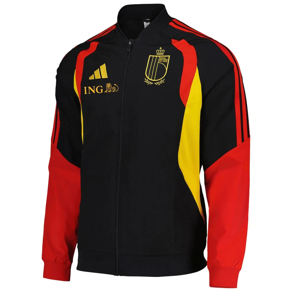 Jacket Bélgica Preto Copa do Mundo