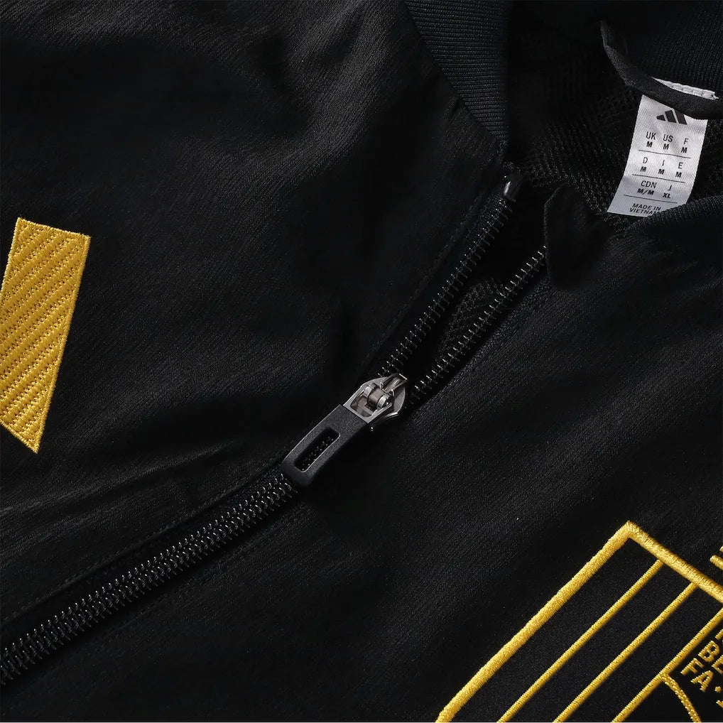 Jacket Bélgica Preto Copa do Mundo